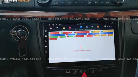 Màn hình DVD Android xe Mercedes E Class W211 (E200, E240, E280) 2003 - 2009 | Màn hình nguyên khối Flycar